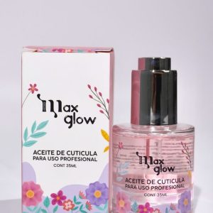 aceite de cuticula maxglow gotero 35ml