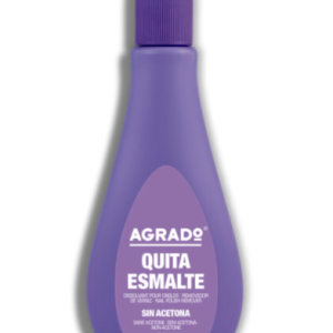 removedor de esmalte agrado con hidratante