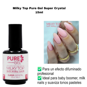 milky top soft super cristal 15ml